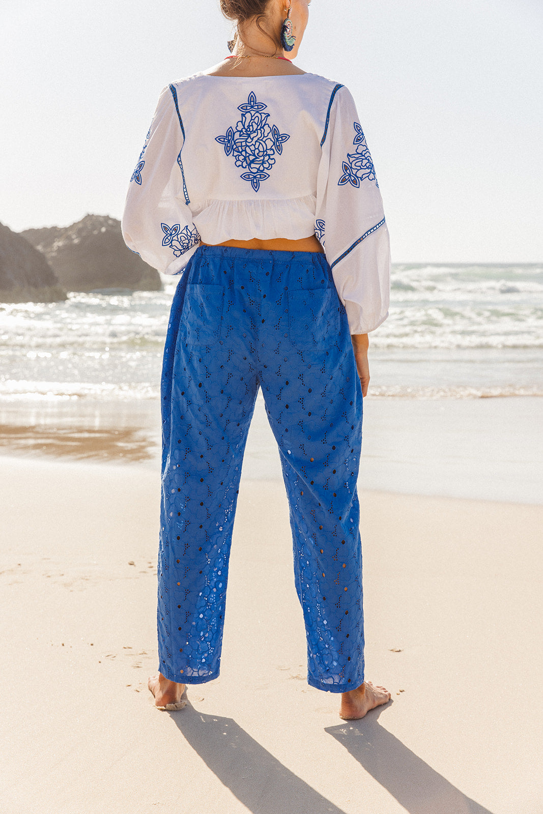 Island Pants Cornflower Blue