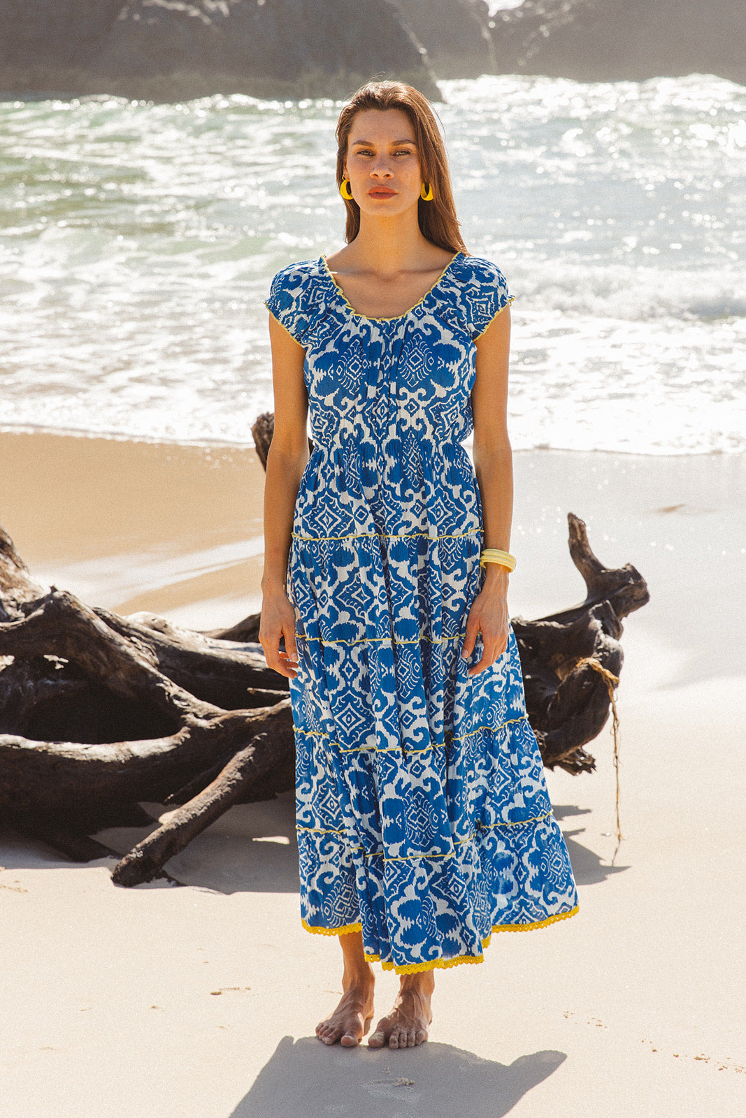 Paris Maxi Dress Amalfi Print