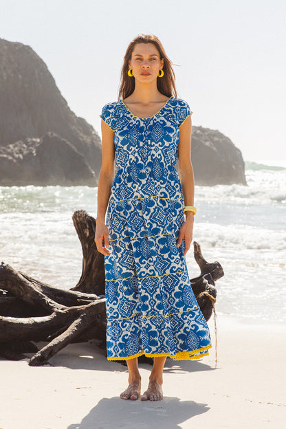 Paris Maxi Dress Amalfi Print