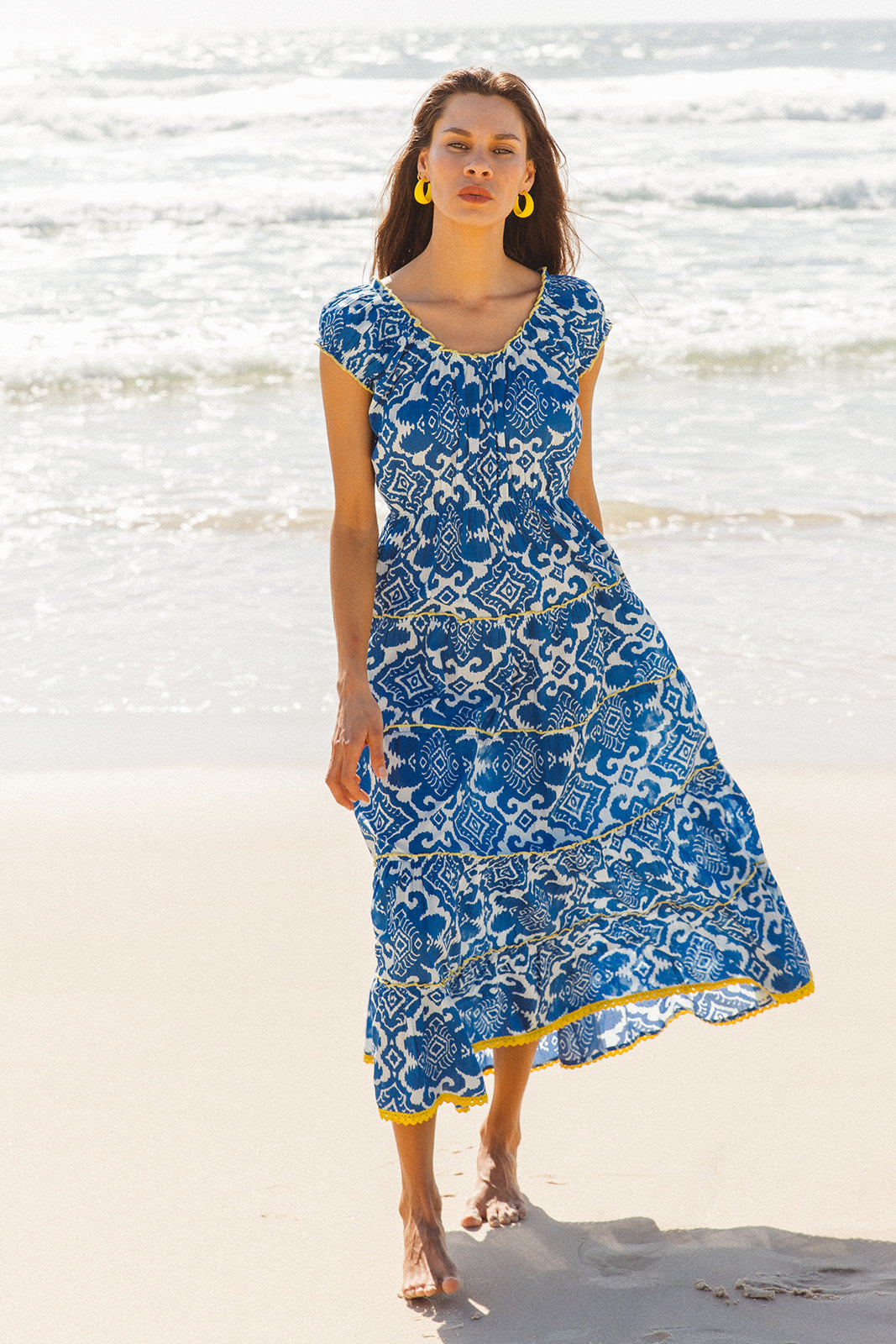 Paris Maxi Dress Amalfi Print