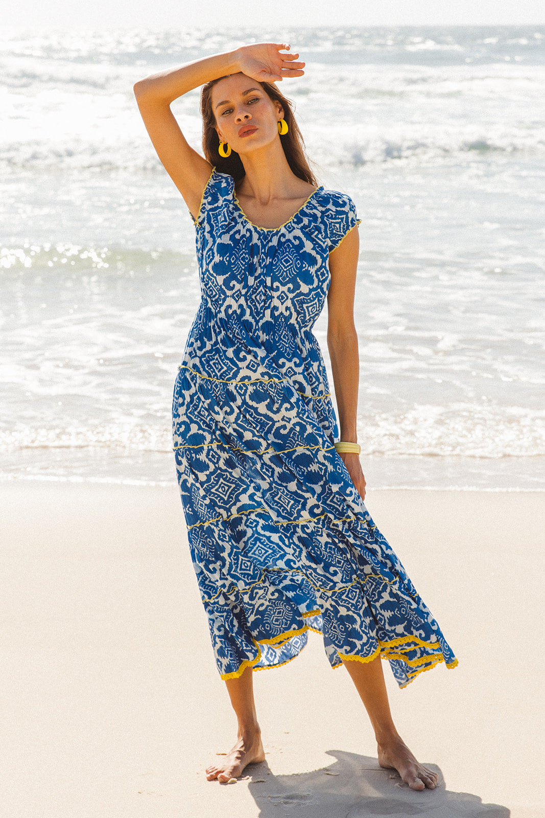 Paris Maxi Dress Amalfi Print