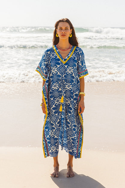 Amaru Kaftan - Amalfi Print
