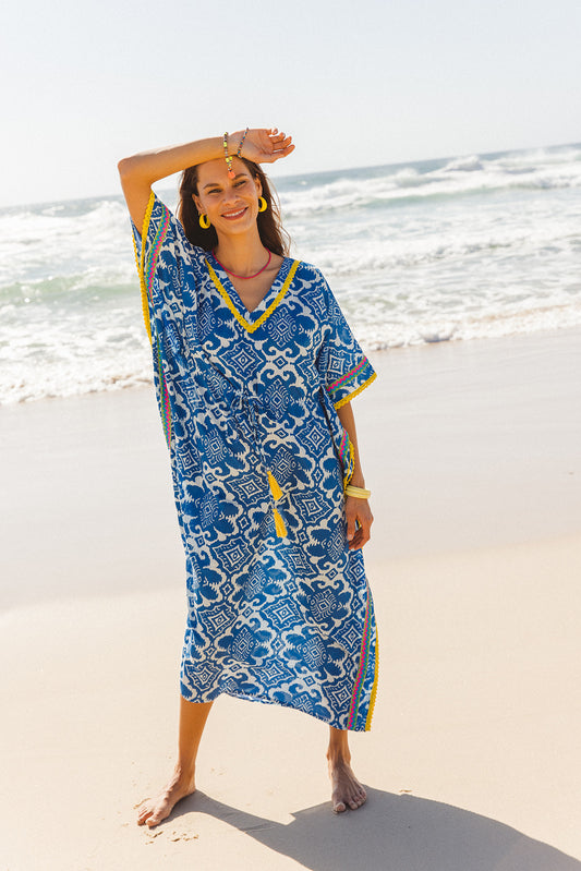 Amaru Kaftan - Amalfi Print