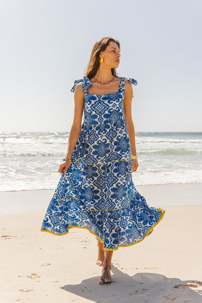 Dorris Dress - Amalfi Print