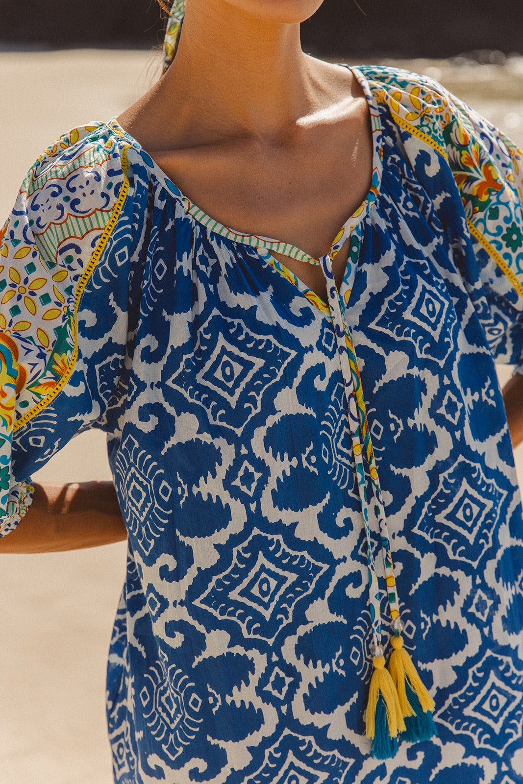 Sydney Dress - Dolce Amalfi Patch Print