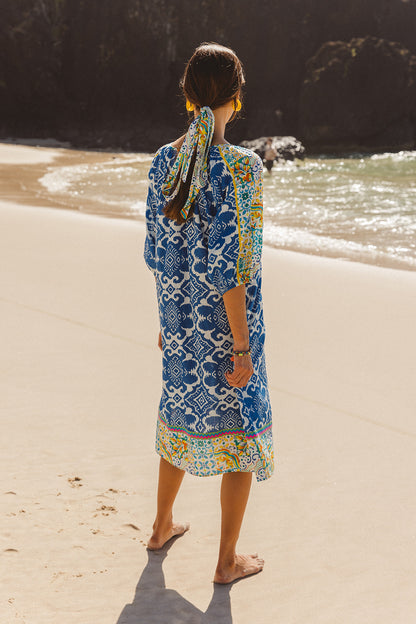 Sydney Dress - Dolce Amalfi Patch Print