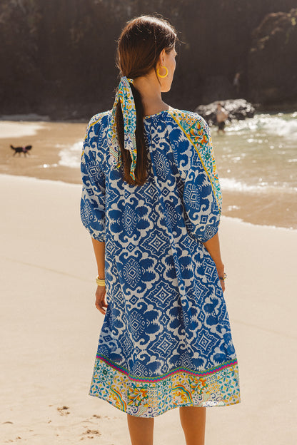 Sydney Dress - Dolce Amalfi Patch Print