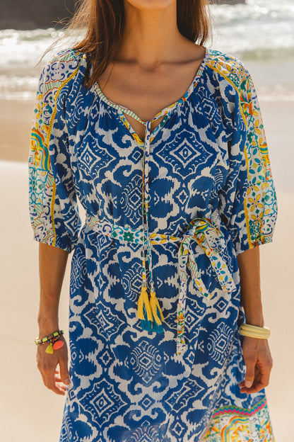 Sydney Dress - Dolce Amalfi Patch Print