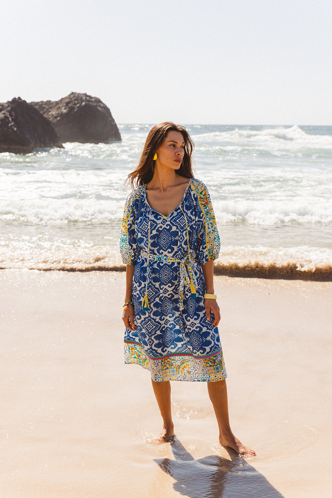 Sydney Dress - Dolce Amalfi Patch Print