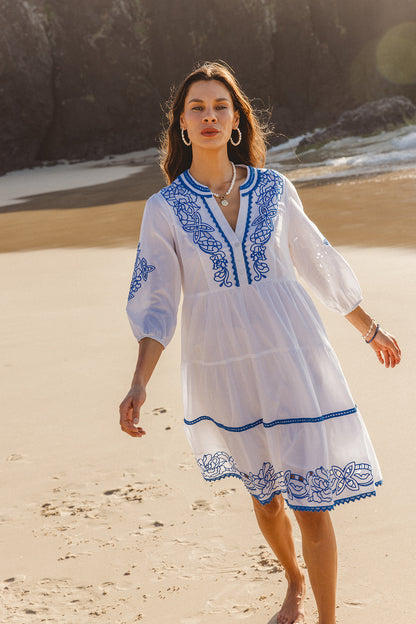 Maddison Dress Azure