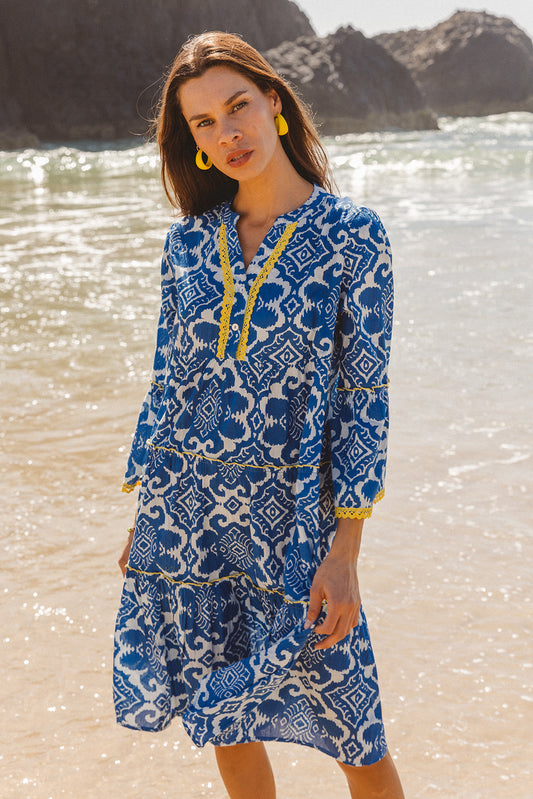 Miska Dress - Amalfi Print