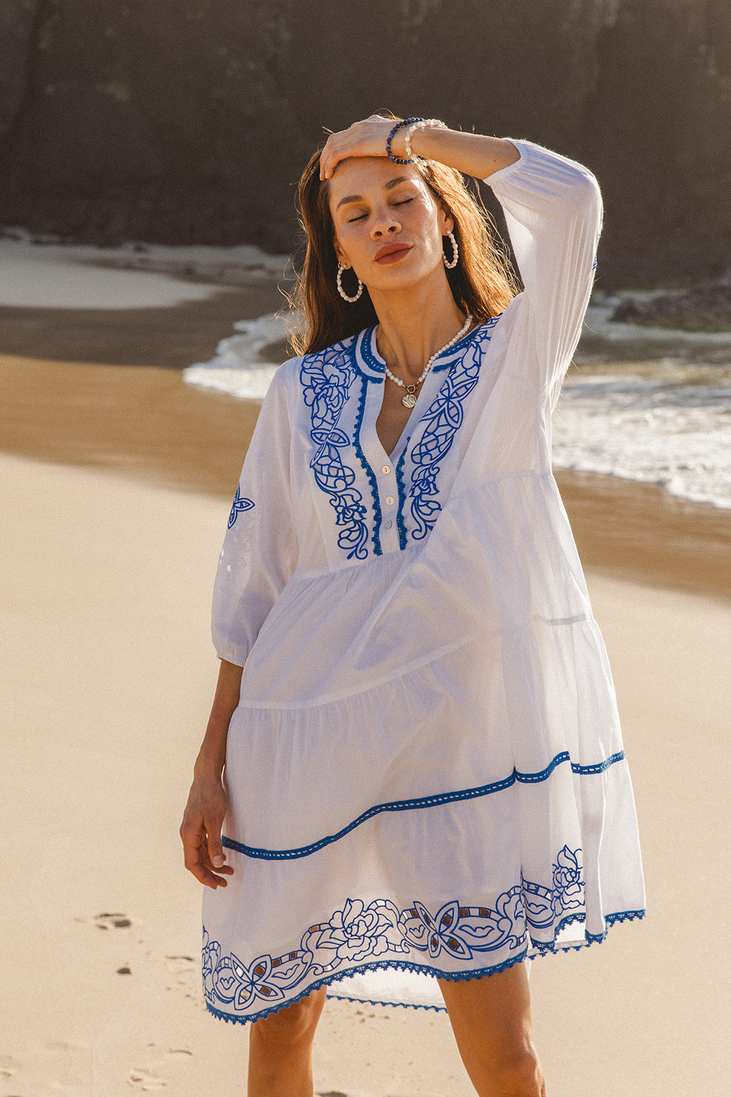 Maddison Dress Azure