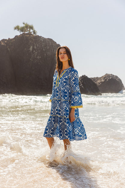 Miska Dress - Amalfi Print
