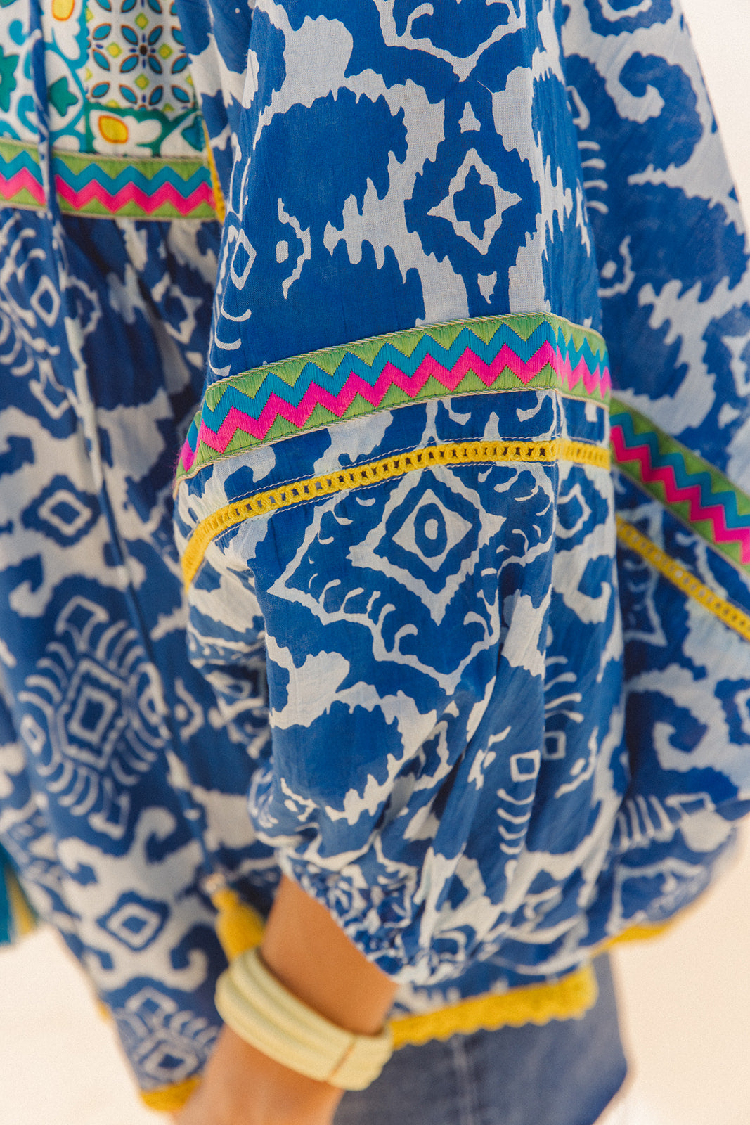 Byron Top - Dolce Amalfi Patch Print