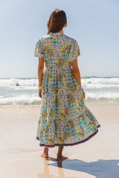 Kiama Dress - Dolce Amalfi Patch Print