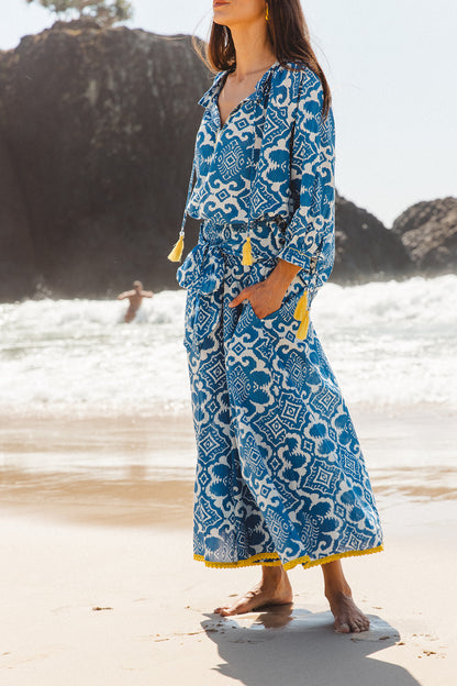 Lotti Pants- Amalfi Print