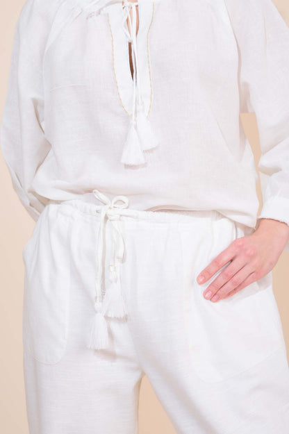 Island Pants - White