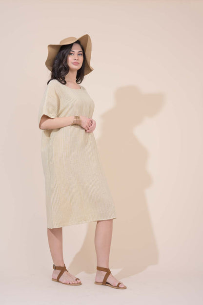 Railay Dress  - Sandy Pebble Stripe