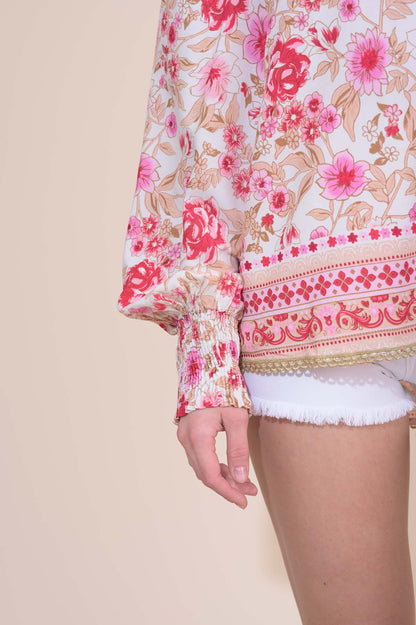 Diva Top - Florence Pink