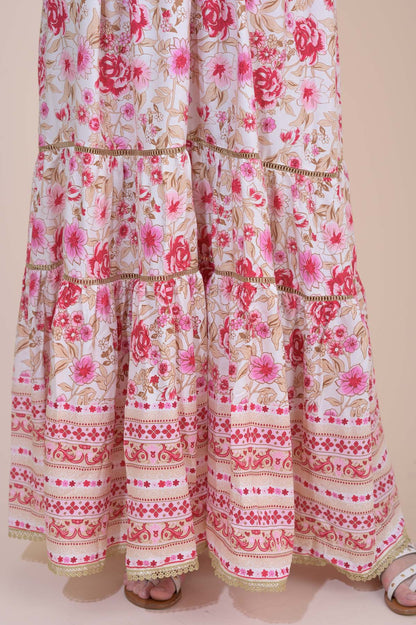 Boho Maxi Dress - Florence Pink